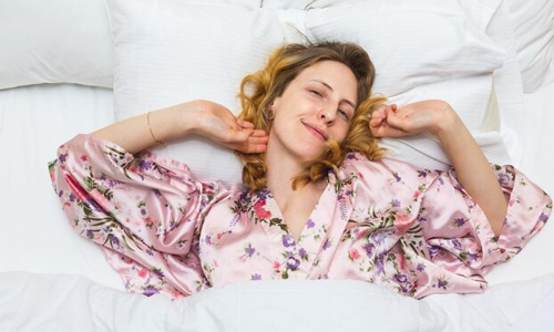  Sleeping well helps your skin