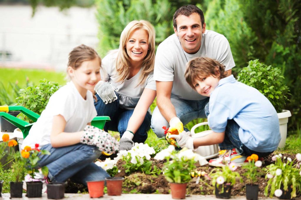 Gardening with young kids a real fun activity for them and you too