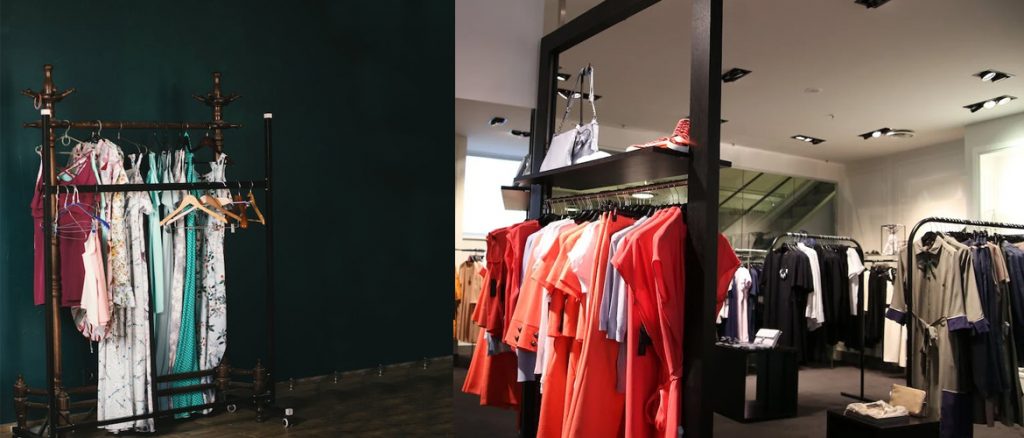 collection of dresses