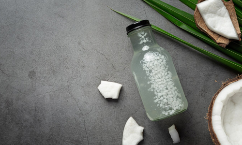 Coconut oil as deodorant
