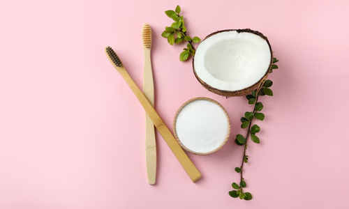 coconut oil can be used as a toothpaste