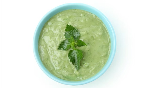 Spinach and Apple Puree