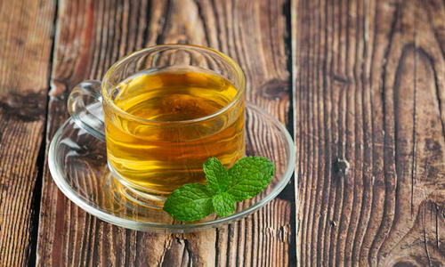 Spearmint-tea