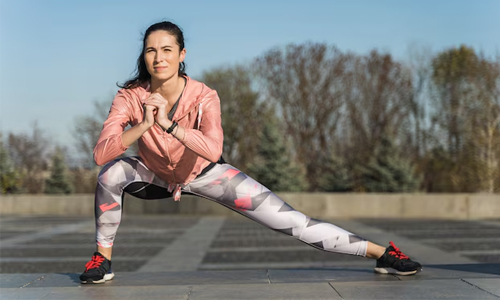 Lunges for teenage girls